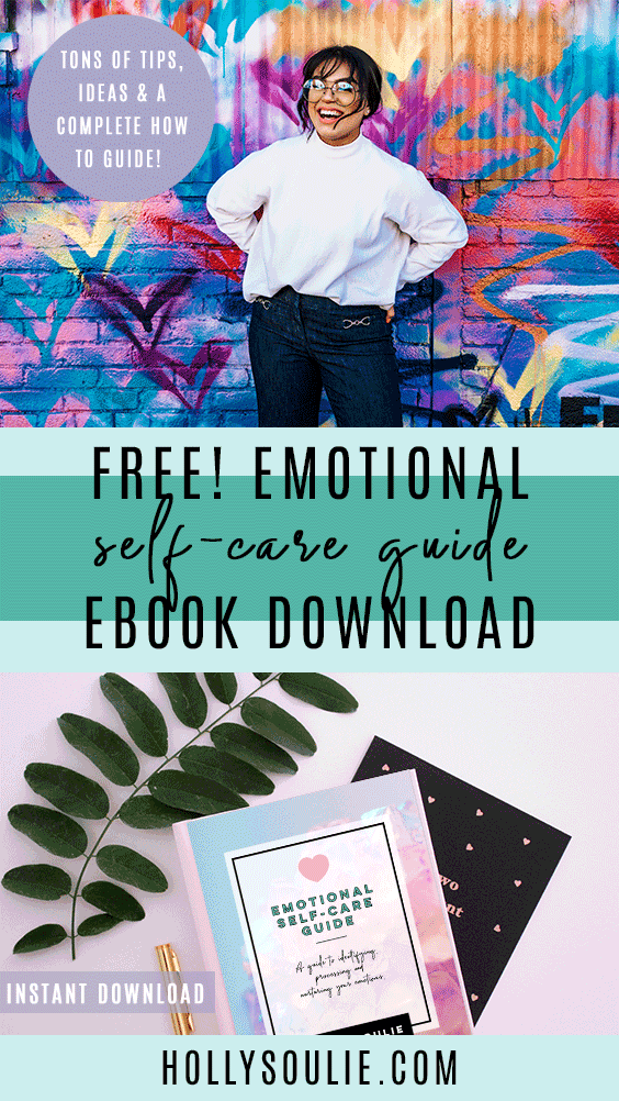 If you want to get started with emotional health, this free guide is for you! I designed it to help you nurture your emotions on a regular basis. You'll find tons of healing tips, ideas and how to identify your emotions. It's all free and an instant download printable. Come get your copy of my free emotional self-care guide ebook! #emotionalcare #selfcare #emotions