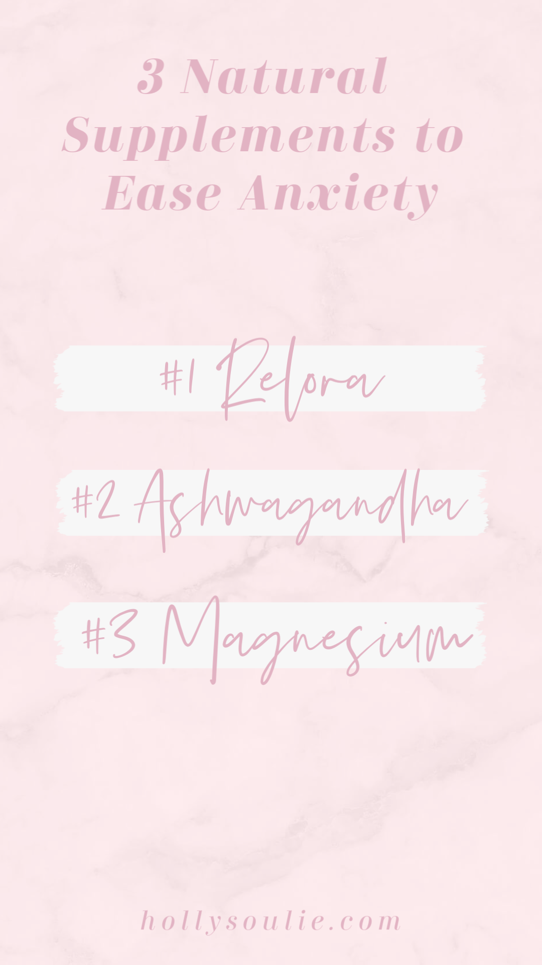 3 Natural Supplements to Ease Anxiety Emotional Health